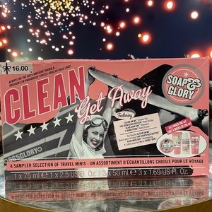 Soap & Glory Clean Getaway - A Sampler Selection of Travel Mini